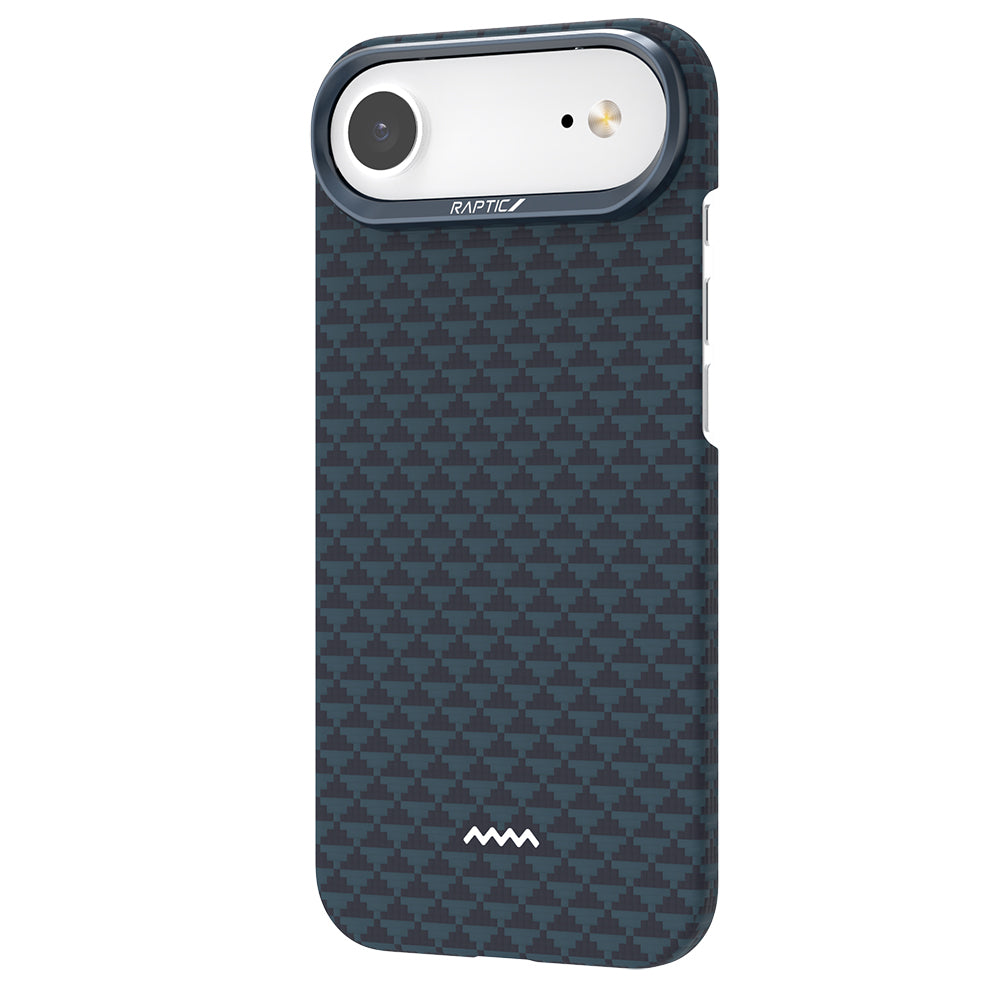 Apple iPhone 17 Air Kılıf M-safe Şarj Özellikli Raptic Aramid Skin Origin Serisi Kapak Kırmızı