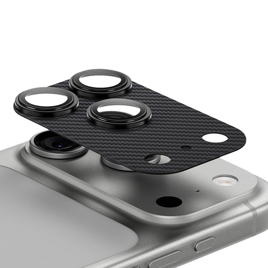 Apple iPhone 17 Pro Benks ArmorWarrior Serisi 600D Kevlar Kamera Lens Koruyucu