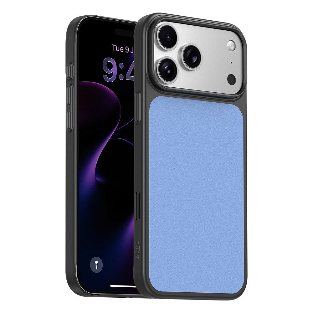 Apple iPhone 17 Pro Kılıf M-Safe Şarj Özellikli PU Zore Paris Trexo Sert PC Kapak
