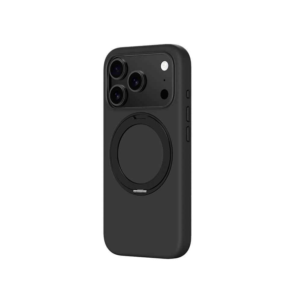 Apple iPhone 17 Pro Max Amazingthing Cloudie MagSpin 360 Derece Standlı M-Safe Kılıf Gri