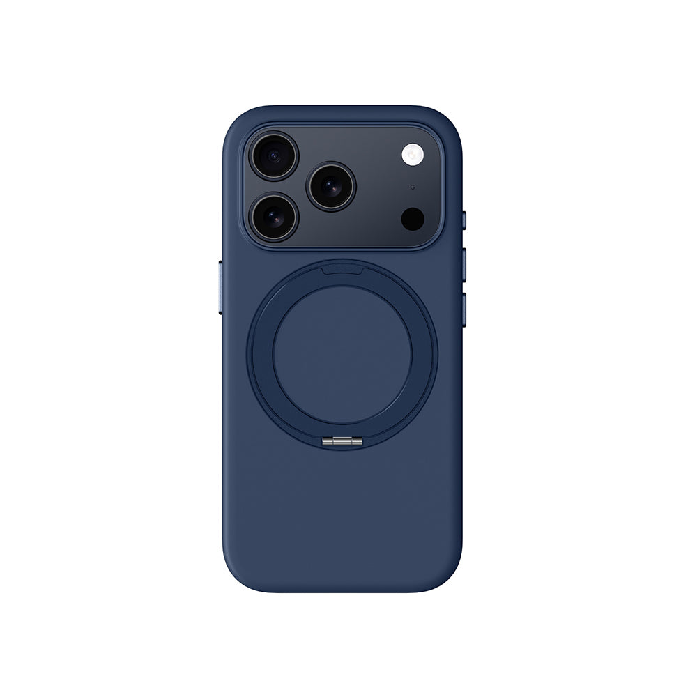 Apple iPhone 17 Pro Max Amazingthing Cloudie MagSpin 360 Derece Standlı M-Safe Kılıf Gri