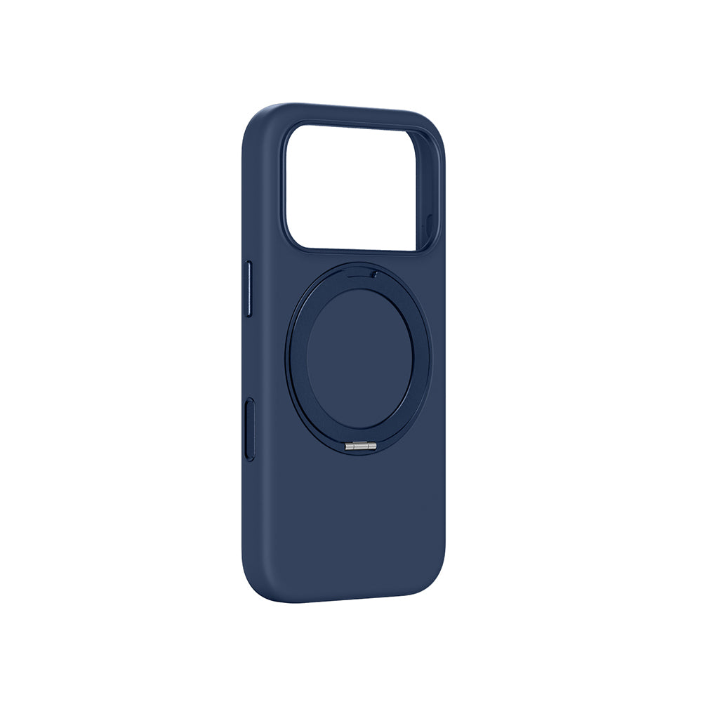 Apple iPhone 17 Pro Max Amazingthing Cloudie MagSpin 360 Derece Standlı M-Safe Kılıf Gri