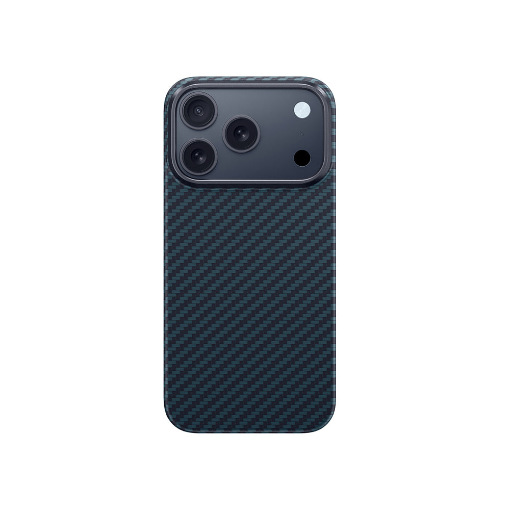 Apple iPhone 17 Pro Max Kılıf M-safe Şarj Özellikli 1500D Aramid Fiber Amazingthing Titan Max Serisi Kapak Siyah-Gri