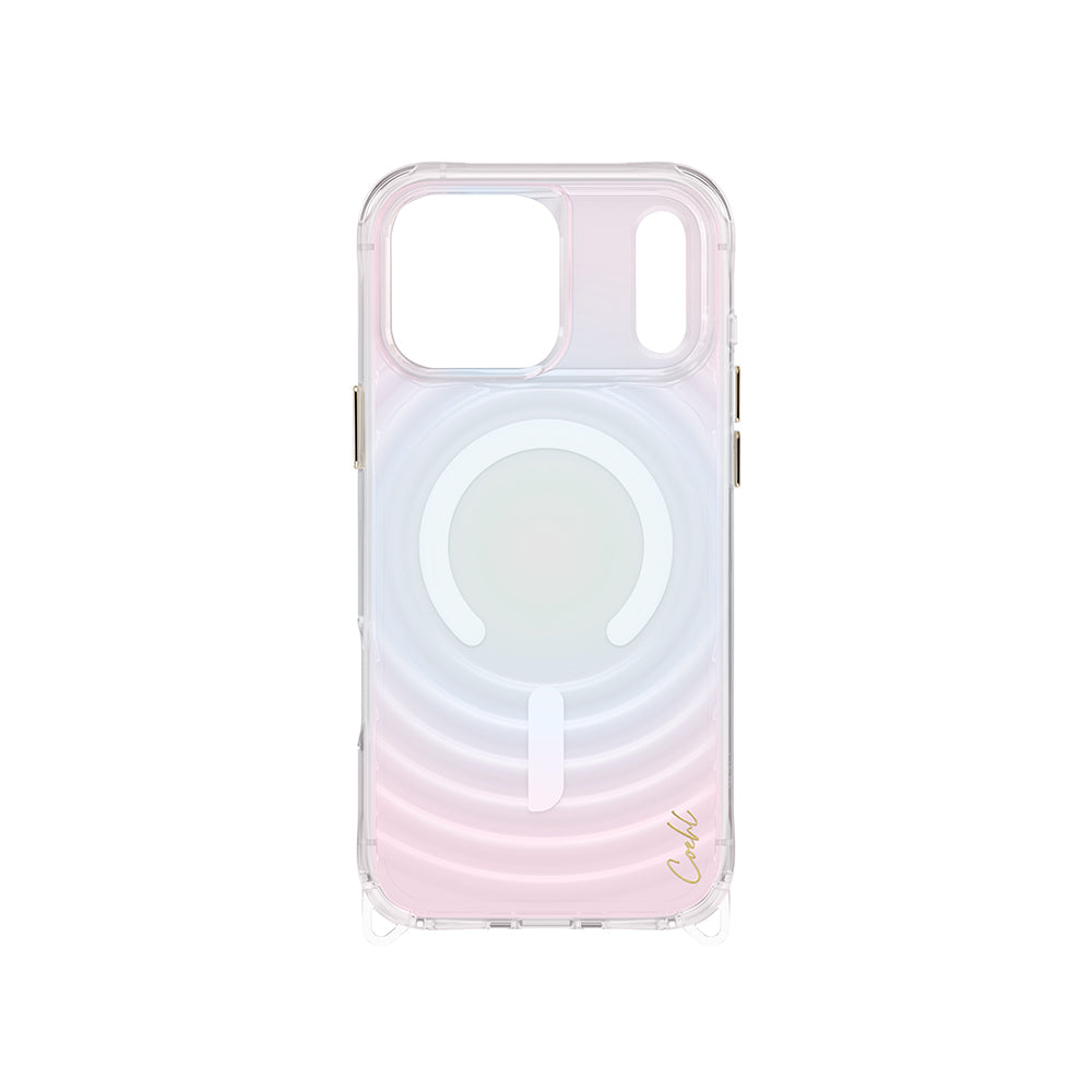 Apple iPhone 17 Pro Max Kılıf M-safe Şarj Özellikli Renk Geçişli Coehl Vela Kapak Colorful