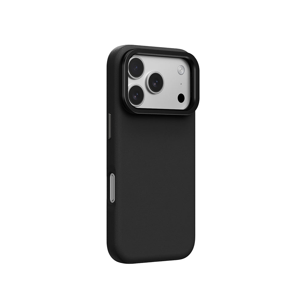 Apple iPhone 17 Pro Max Kılıf M-safe Şarj Özellikli Standlı Amazingthing Glamour Mag Serisi PU Kapak Gri