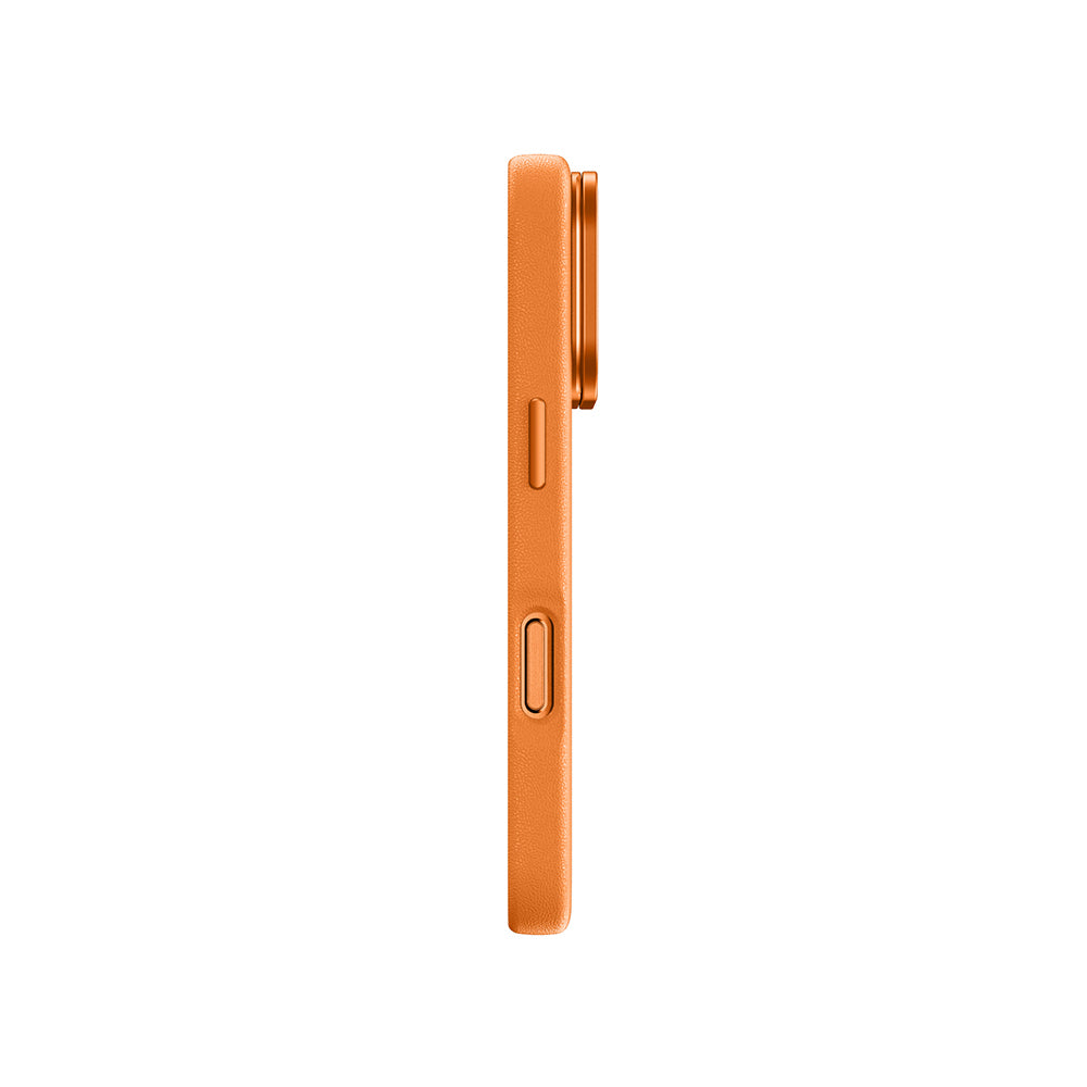 Apple iPhone 17 Pro Max Kılıf M-safe Şarj Özellikli Standlı Amazingthing Glamour Mag Serisi PU Kapak Gri