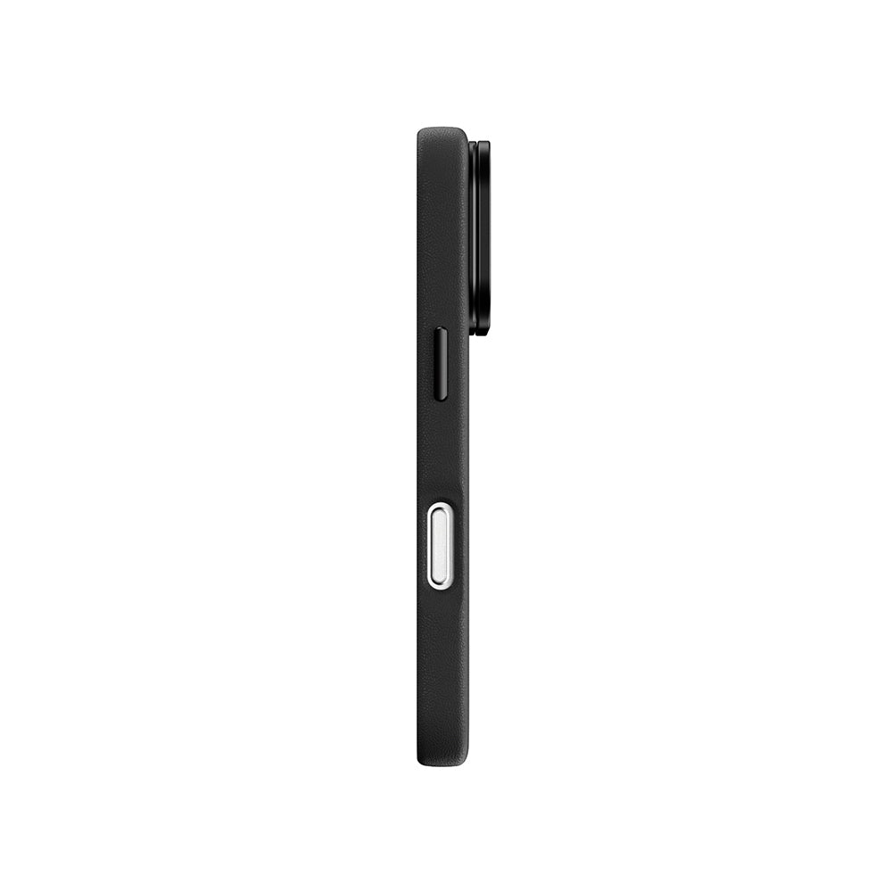Apple iPhone 17 Pro Max Kılıf M-safe Şarj Özellikli Standlı Amazingthing Glamour Mag Serisi PU Kapak Gri
