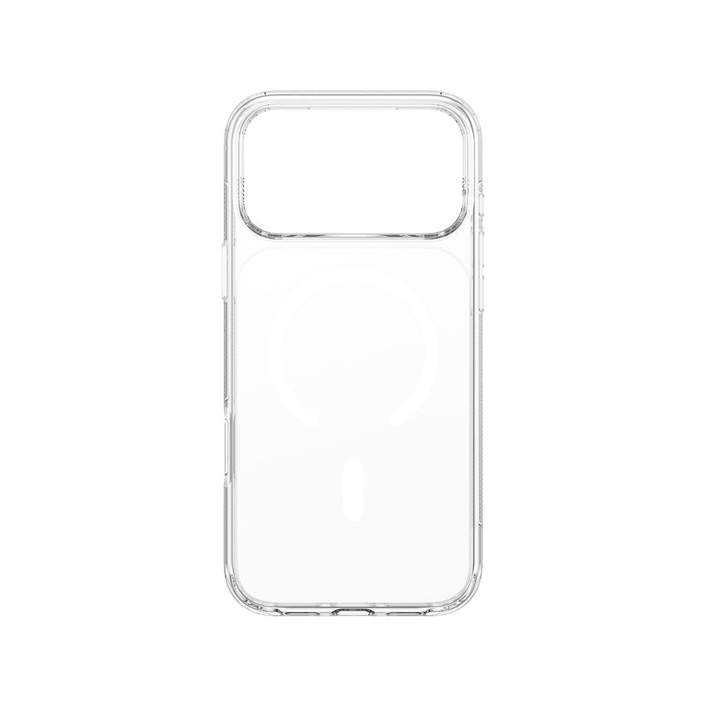 Apple iPhone 17 Pro Max Kılıf M-safe Şarj Özellikli Wiwu CS-202 Crystal Shield Pro Serisi Anti Yellowing Sert PC Kapak