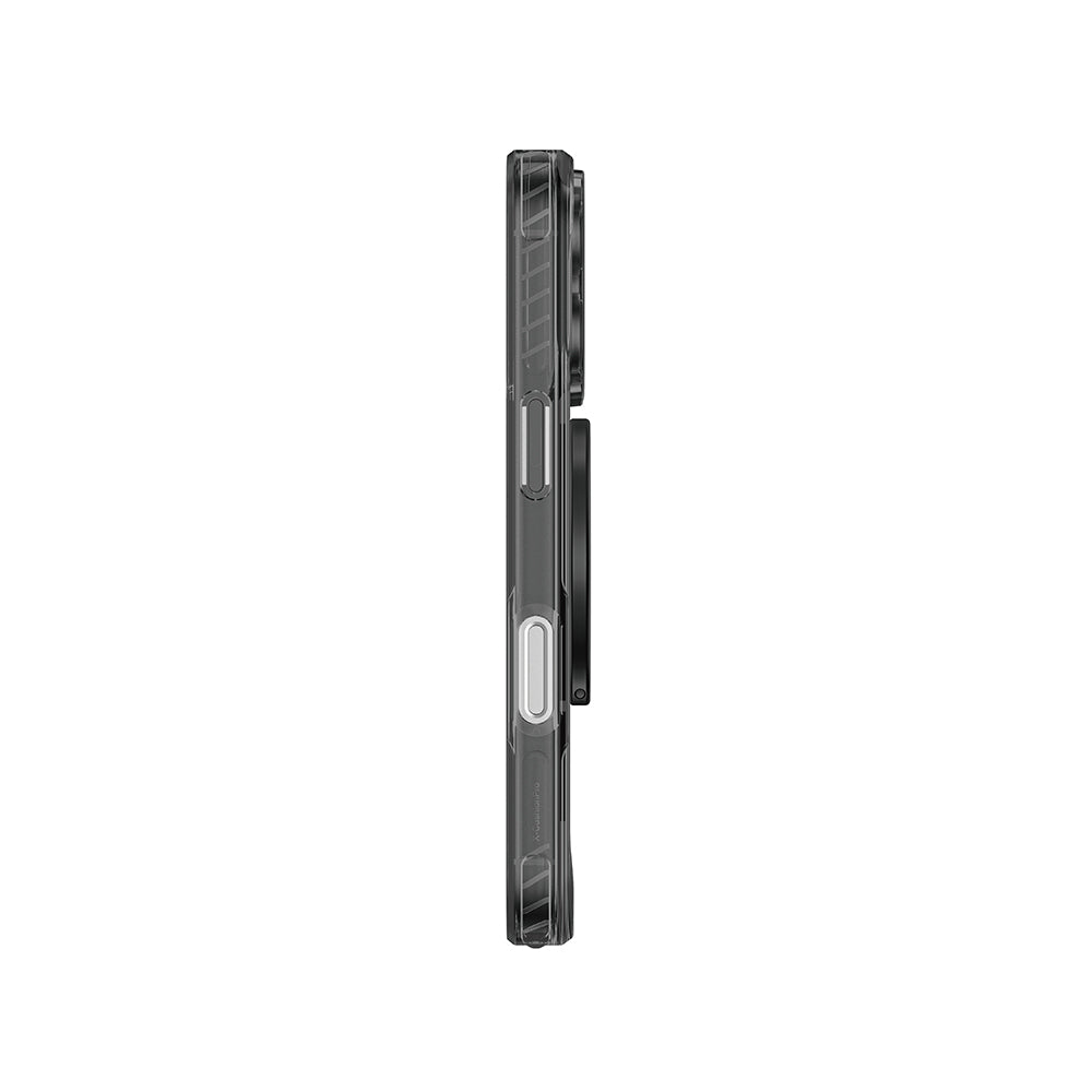 Apple iPhone 17 Pro Max Kılıf M-safe Şarj Özellikli Yüzük Standlı Amazingthing Titan Pro Serisi Kapak Mavi