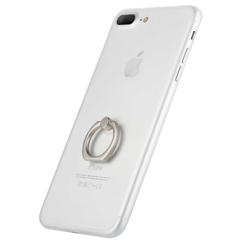 Apple iPhone 7 Plus Kılıf Benks Lollipop With Ring Kapak Beyaz