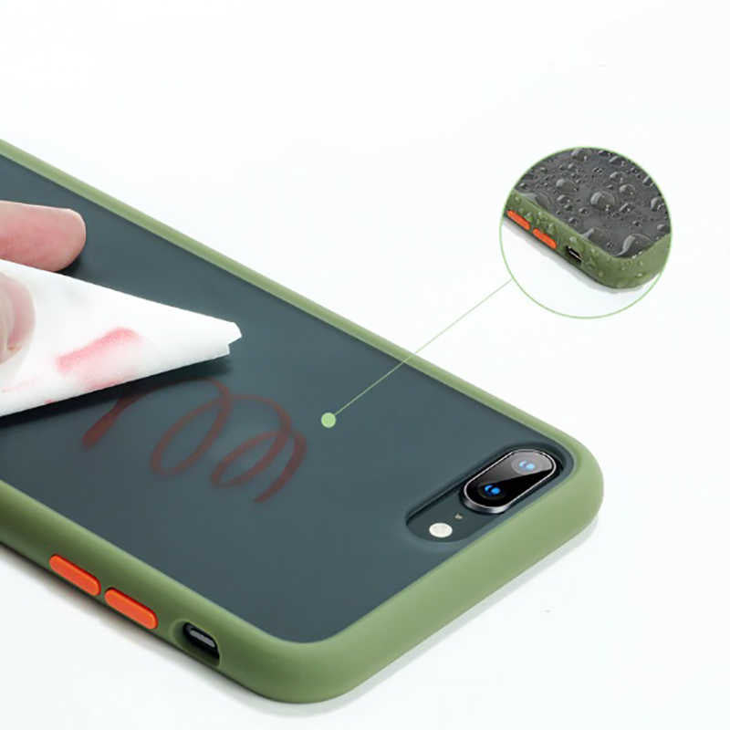 Apple iPhone 7 Plus Kılıf Benks Magic Smooth Drop Resistance Kapak Yeşil