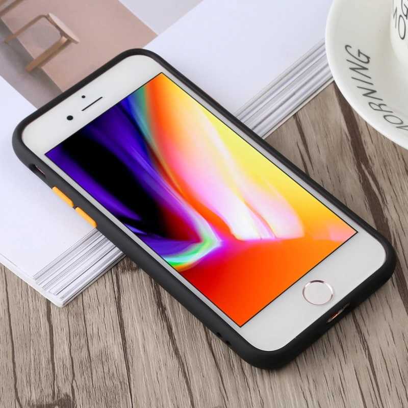 Apple iPhone 8 Kılıf Benks Magic Smooth Drop Resistance Kapak Kırmızı