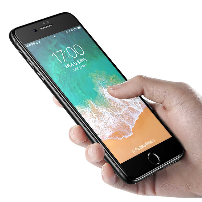 Apple iPhone 8 Plus Benks 0.3mm V Pro Ekran Koruyucu Siyah