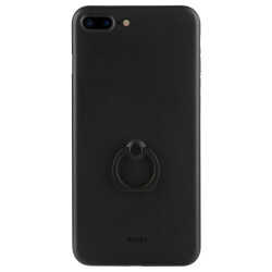 Apple iPhone 8 Plus Kılıf Benks Lollipop With Ring Kapak Beyaz