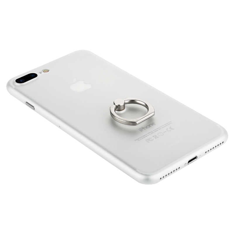 Apple iPhone 8 Plus Kılıf Benks Lollipop With Ring Kapak Beyaz