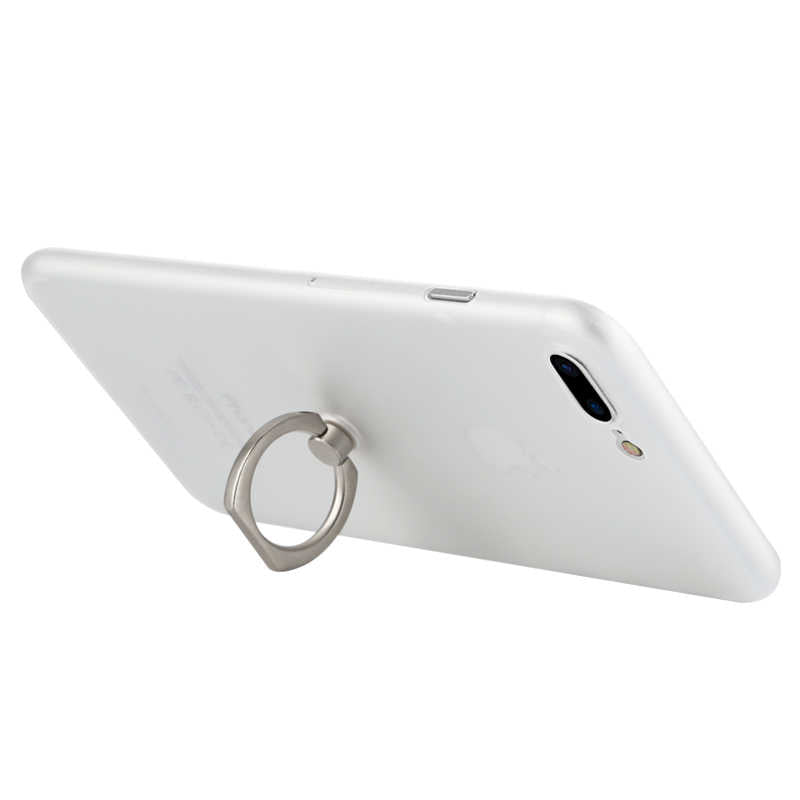 Apple iPhone 8 Plus Kılıf Benks Lollipop With Ring Kapak Siyah