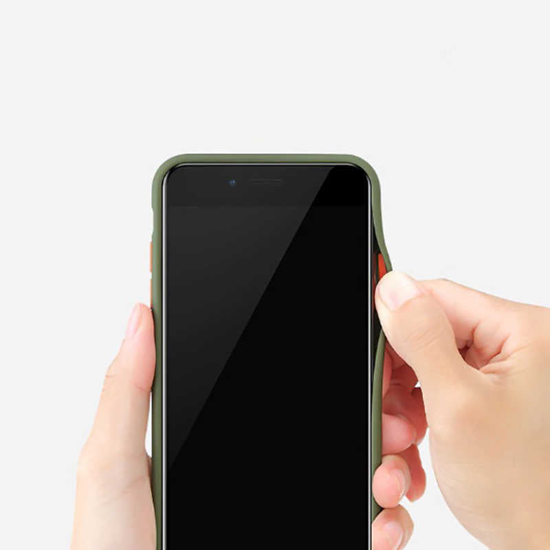 Apple iPhone 8 Plus Kılıf Benks Magic Smooth Drop Resistance Kapak Beyaz