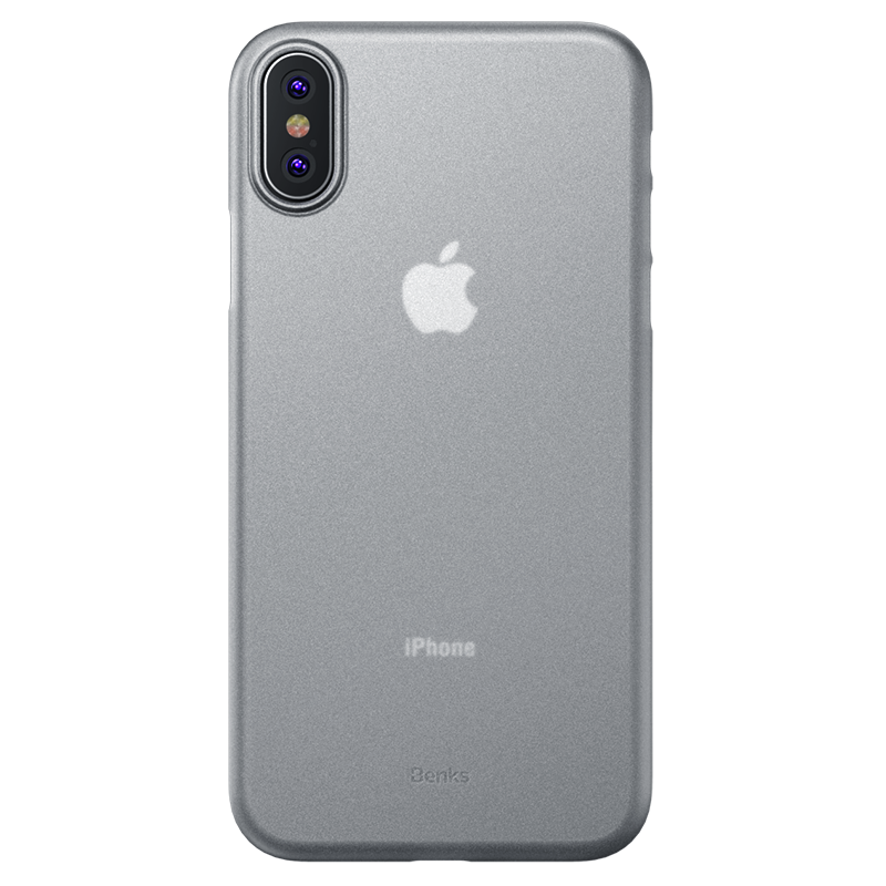 Apple iPhone X Kılıf Benks Lollipop Protective Kapak Siyah