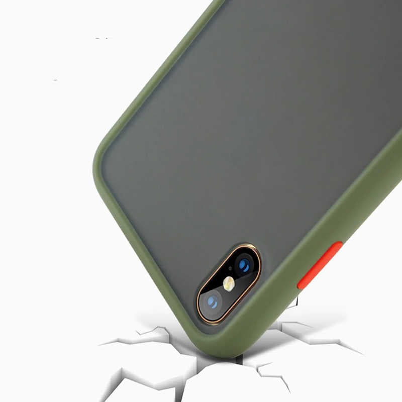 Apple iPhone X Kılıf Benks Magic Smooth Drop Resistance Kapak Kırmızı