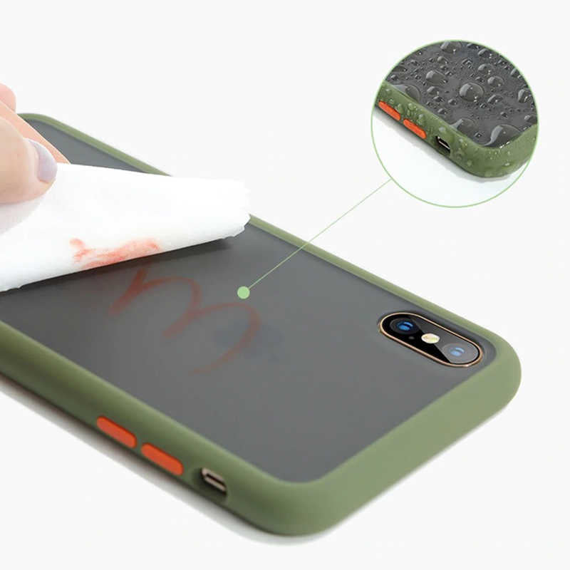Apple iPhone X Kılıf Benks Magic Smooth Drop Resistance Kapak Kırmızı