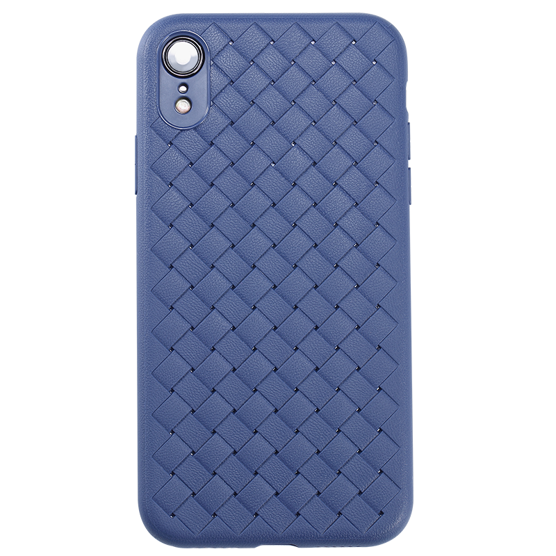 Apple iPhone XR Kılıf Benks Weavelt Tpu Protective Kapak Siyah