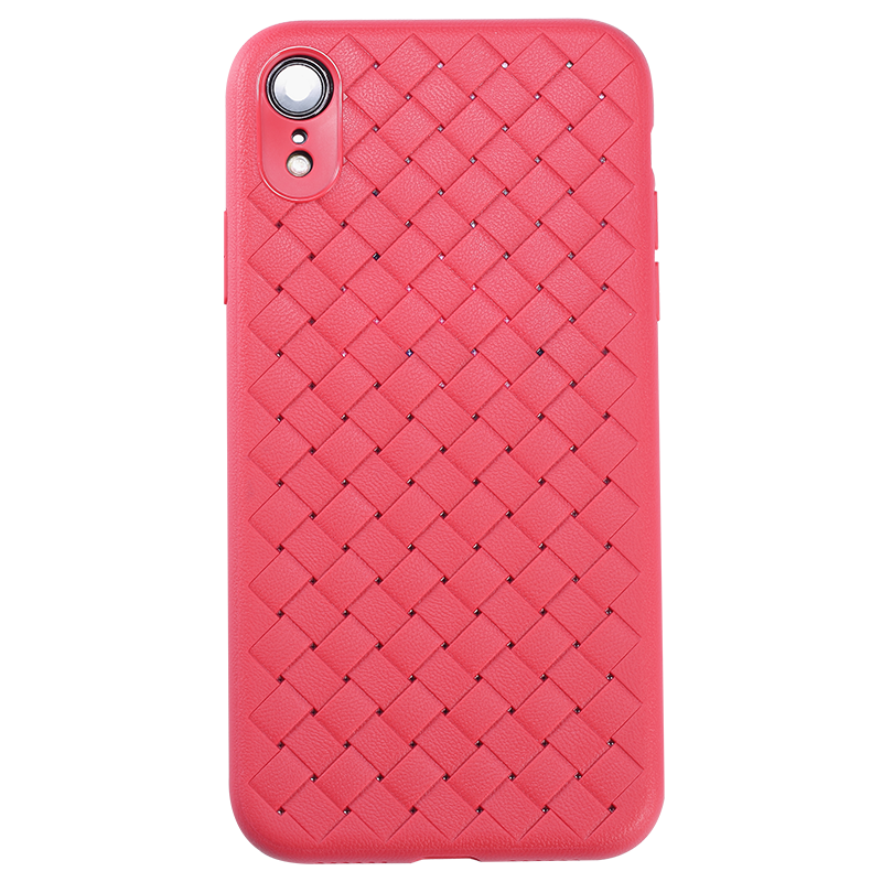 Apple iPhone XR Kılıf Benks Weavelt Tpu Protective Kapak Kırmızı