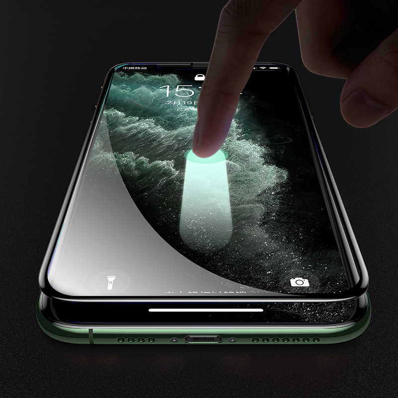 Apple iPhone XS 5.8 Benks 0.3mm V Pro Full Curved Ekran Koruyucu Siyah