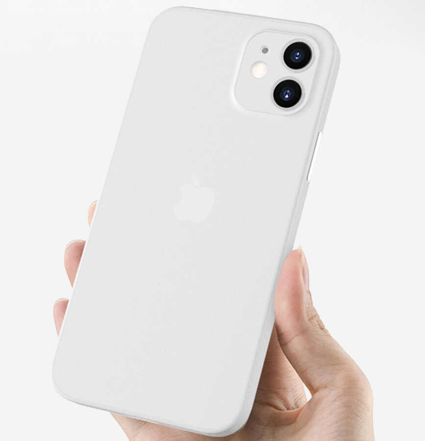 Apple iPhone XS 5.8 Kılıf Wiwu Skin Nano PP Kapak Beyaz