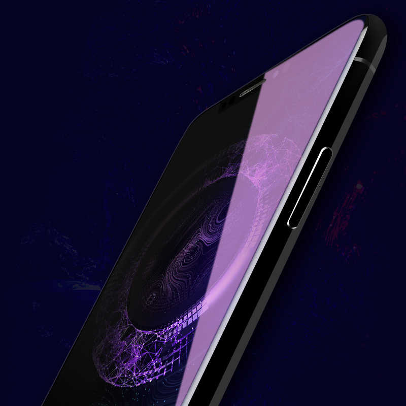 Apple iPhone XS Max 6.5 Benks 0.3mm V Pro Ekran Koruyucu Anti-Bluelight Siyah