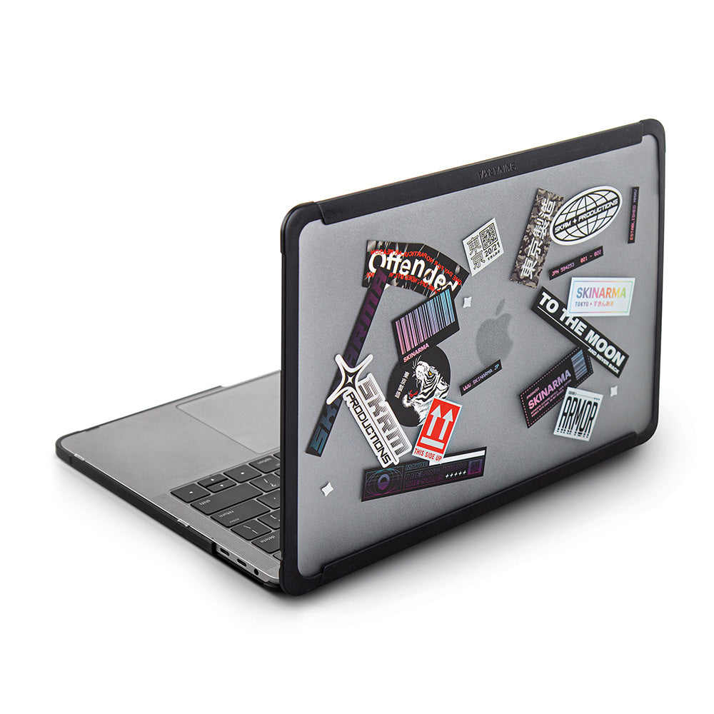 Apple Macbook 13.6' Air 2022 M2 A2681 SkinArma Henko Klipsli Kurulum Özellikli Kapak Renksiz