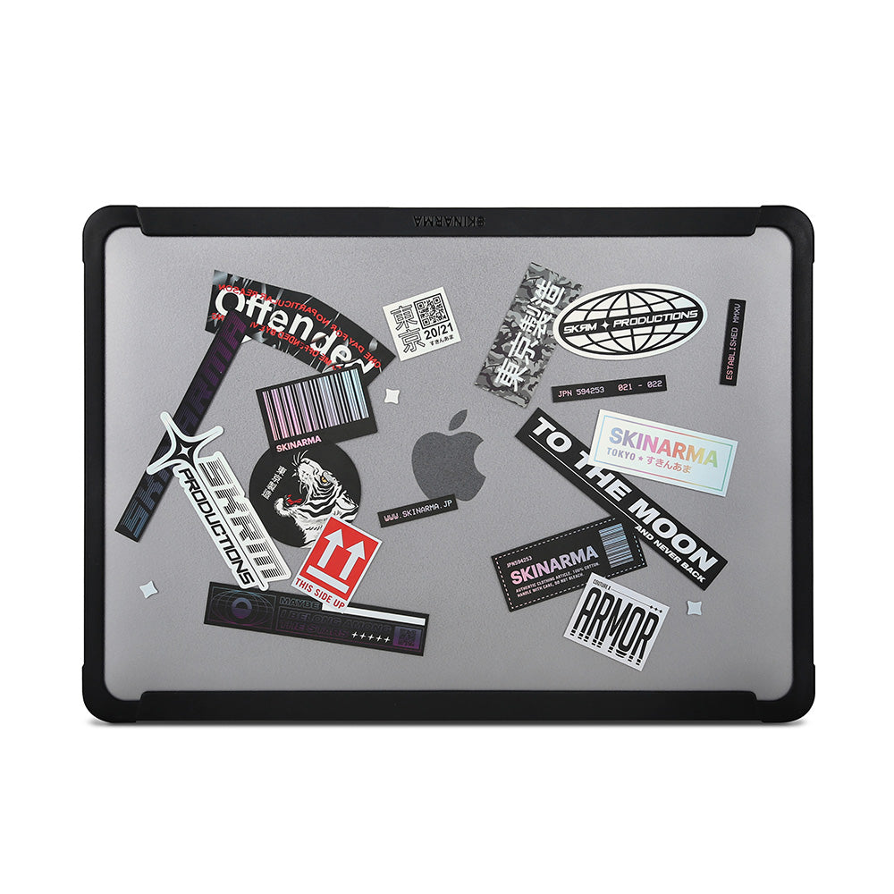 Apple Macbook 13.6' Air 2022 M2 A2681 SkinArma Henko Klipsli Kurulum Özellikli Kapak Renksiz