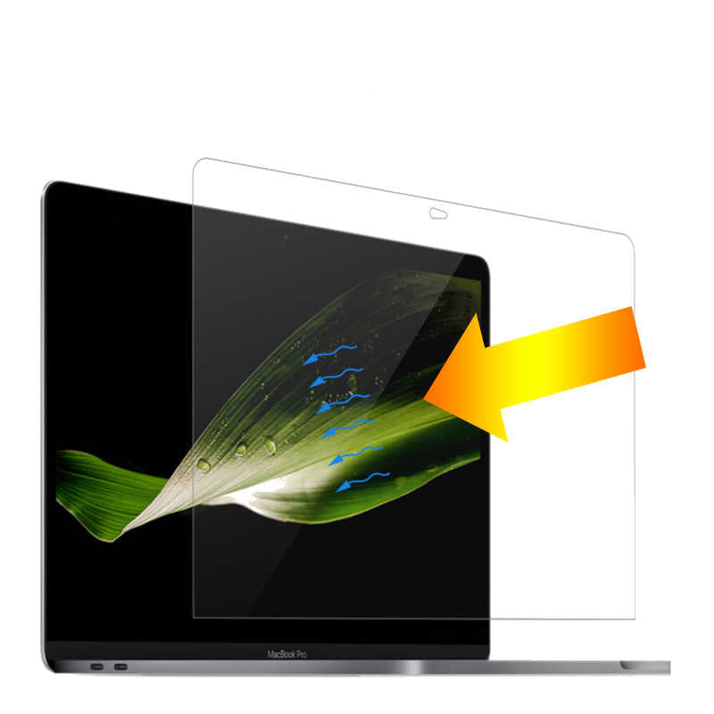 Apple Macbook 13.6' Air 2022 M2 A2681 Wiwu Parlak Ekran Koruyucu Renksiz