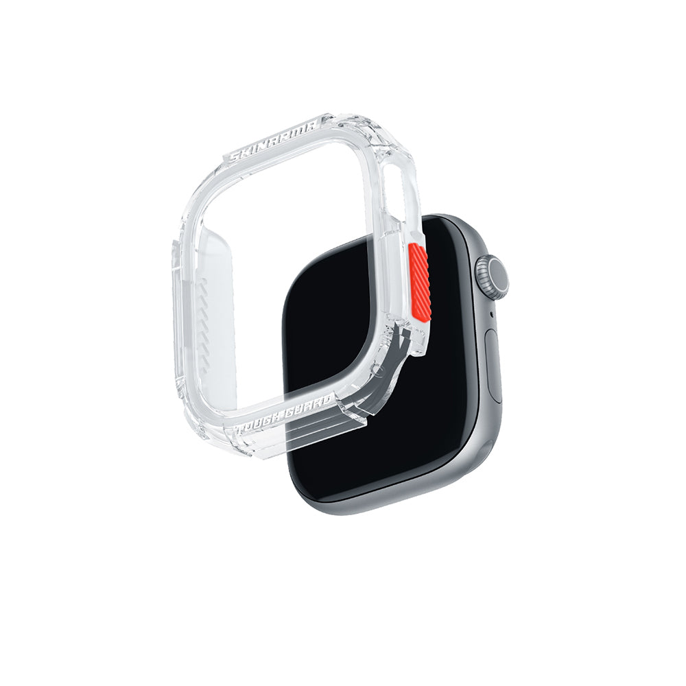 Apple Watch 10 42mm Skinarma Atom TPU Kasa Koruyucu Şeffaf