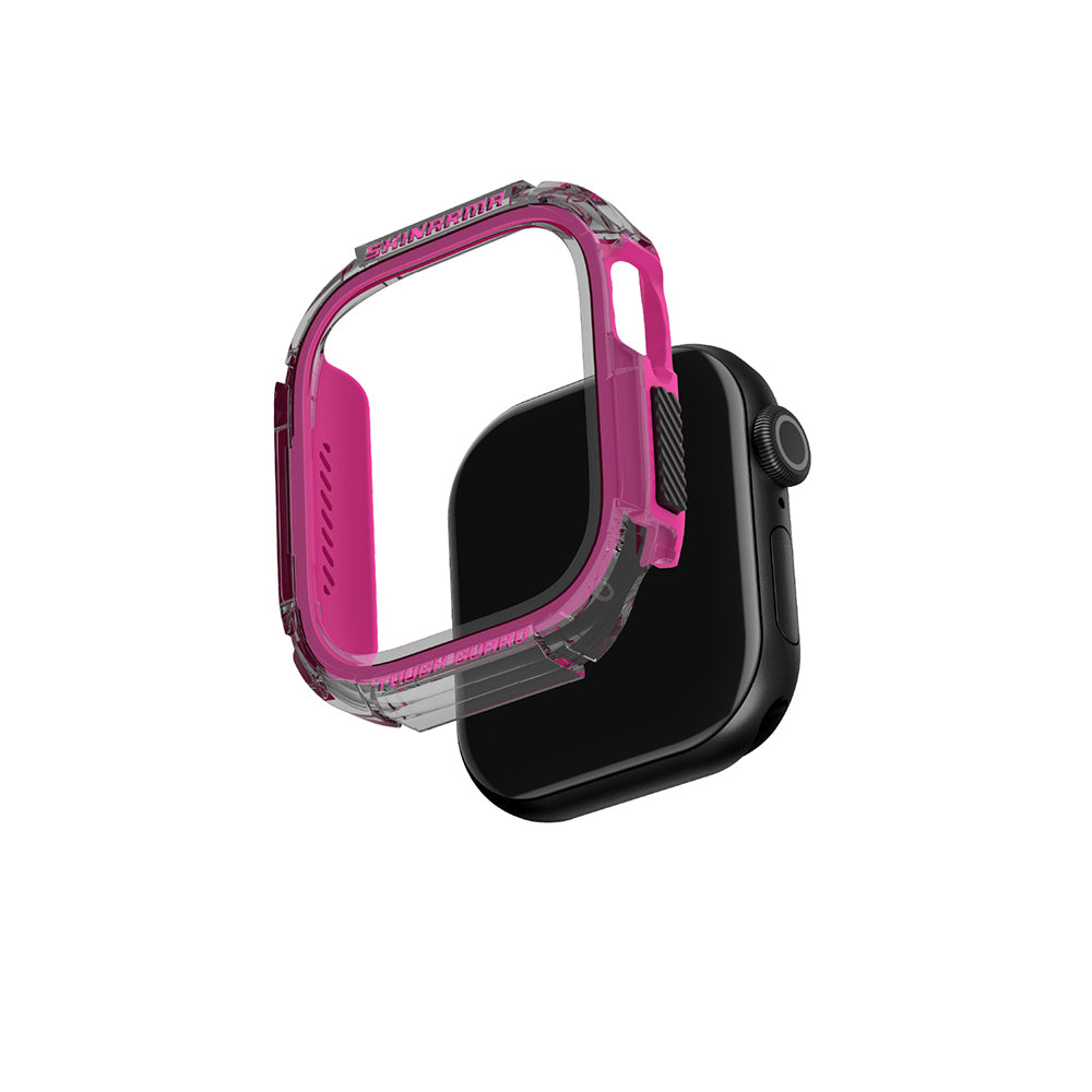 Apple Watch 10 42mm Skinarma Atom TPU Kasa Koruyucu Şeffaf