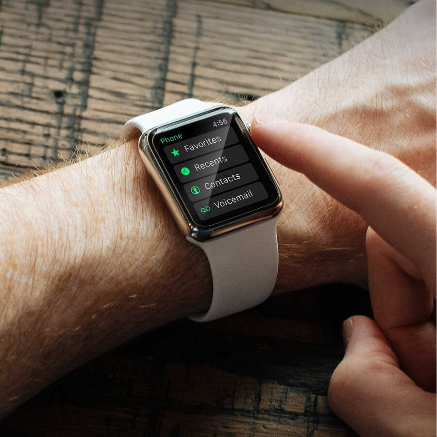 Apple Watch 40mm Pure Araree Diamond Ekran Koruyucu Renksiz