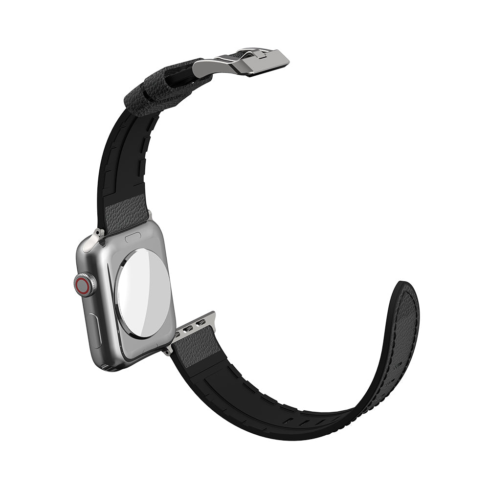 Apple Watch 40mm Raptic Hybrid Leather Serisi Deri Kordon Kahverengi