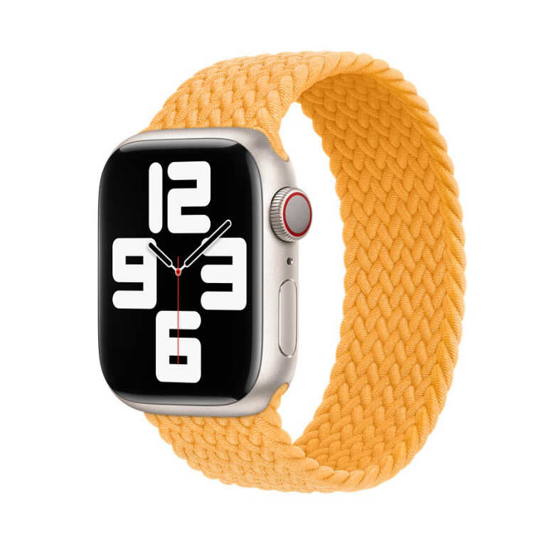 Apple Watch 44mm KRD-32 Medium Kordon Sarı