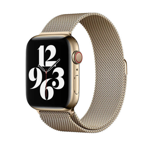 Apple Watch 44mm Wiwu Minalo Metal Kordon Gümüş