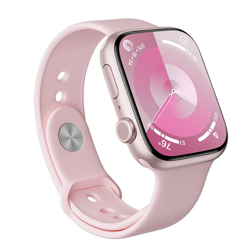 Apple Watch 45mm Benks Ultra Shield PMMA Pet Saat Ekran Koruyucu Renksiz