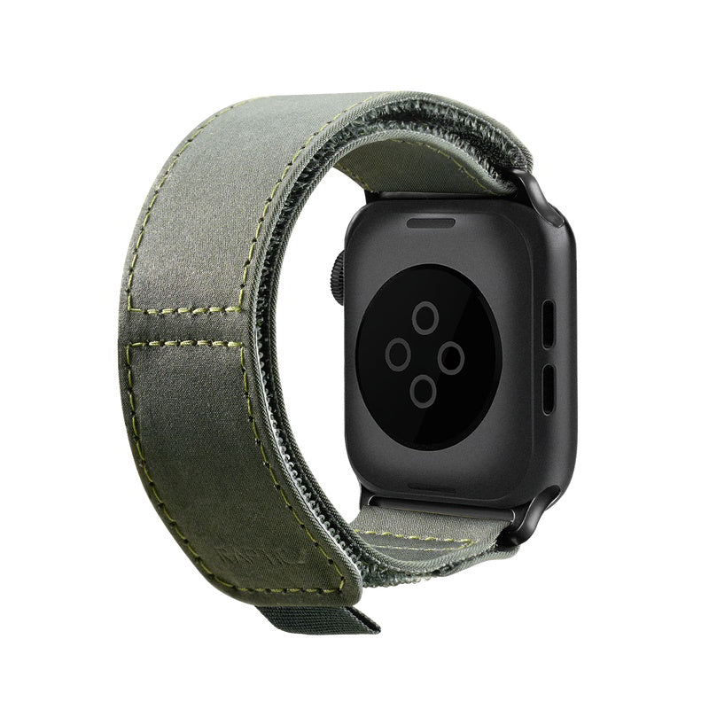 Apple Watch 7 45mm Raptic Canvas Serisi Kumaş Kordon Lacivert