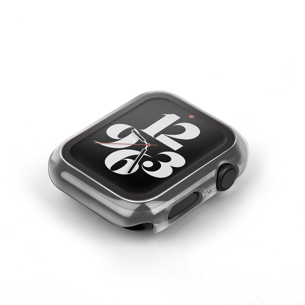 Apple Watch 7 45mm SkinArma Gado Sert Silikon Kasa ve Ekran Koruyucu Renksiz