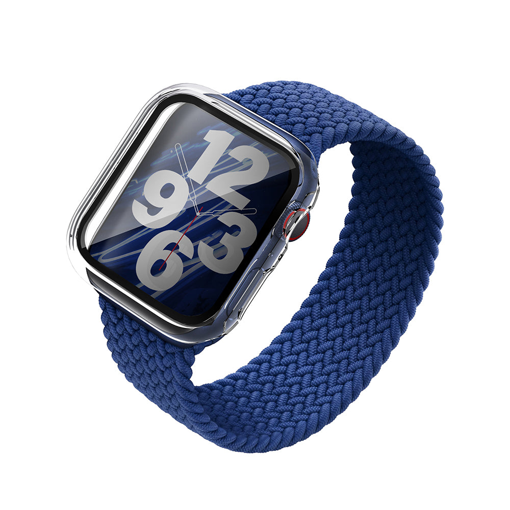 Apple Watch 7 45mm SkinArma Gado Sert Silikon Kasa ve Ekran Koruyucu Renksiz