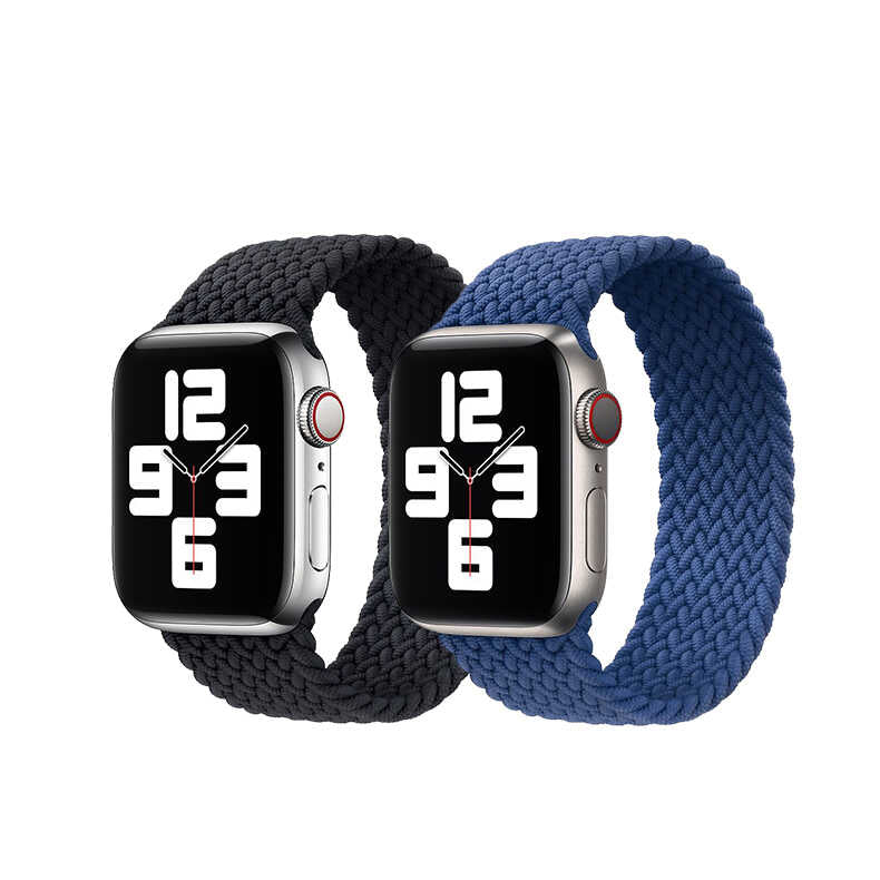 Apple Watch Ultra 49mm Kordon KRD-32 Medium Strap Kayış Mavi