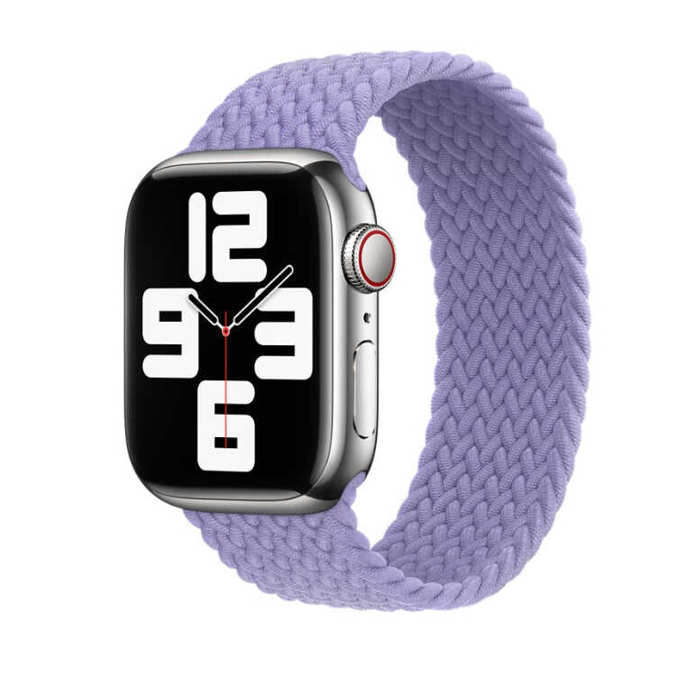Apple Watch Ultra 49mm Kordon KRD-32 Medium Strap Kayış Lila