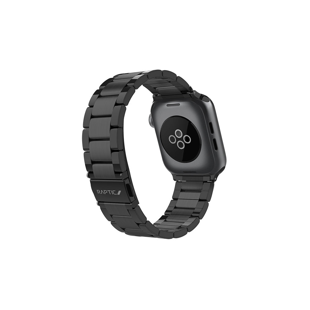 Apple Watch Ultra 49mm Raptic Citizen Serisi Metal Kordon Gümüş