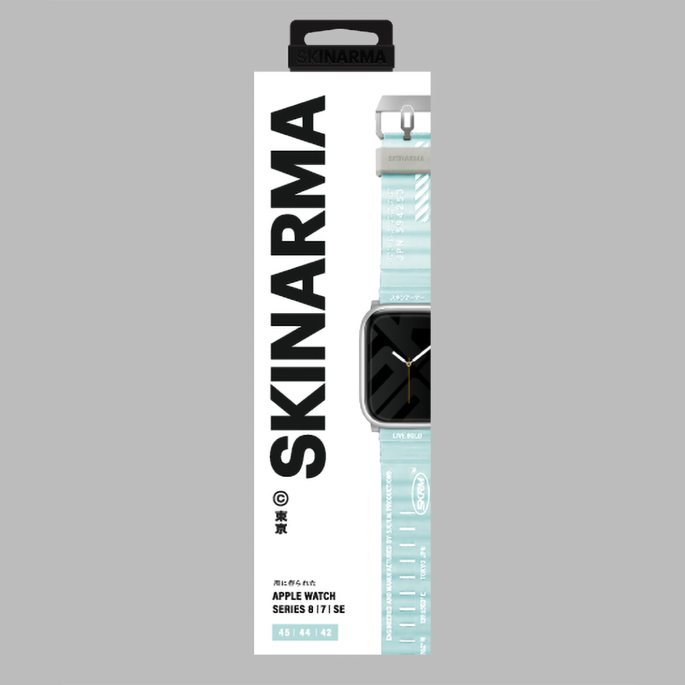 Apple Watch Ultra 49mm SkinArma Shokku Silikon Kordon Turuncu