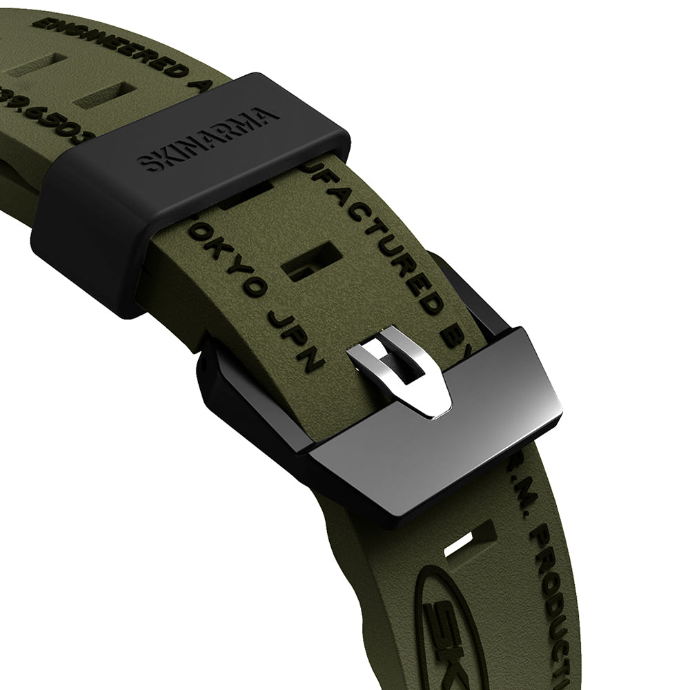 Apple Watch Ultra 49mm SkinArma Shokku Silikon Kordon Mavi