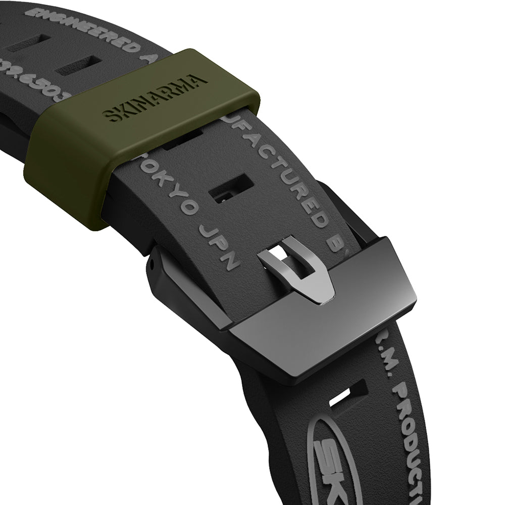Apple Watch Ultra 49mm SkinArma Shokku Silikon Kordon Mavi