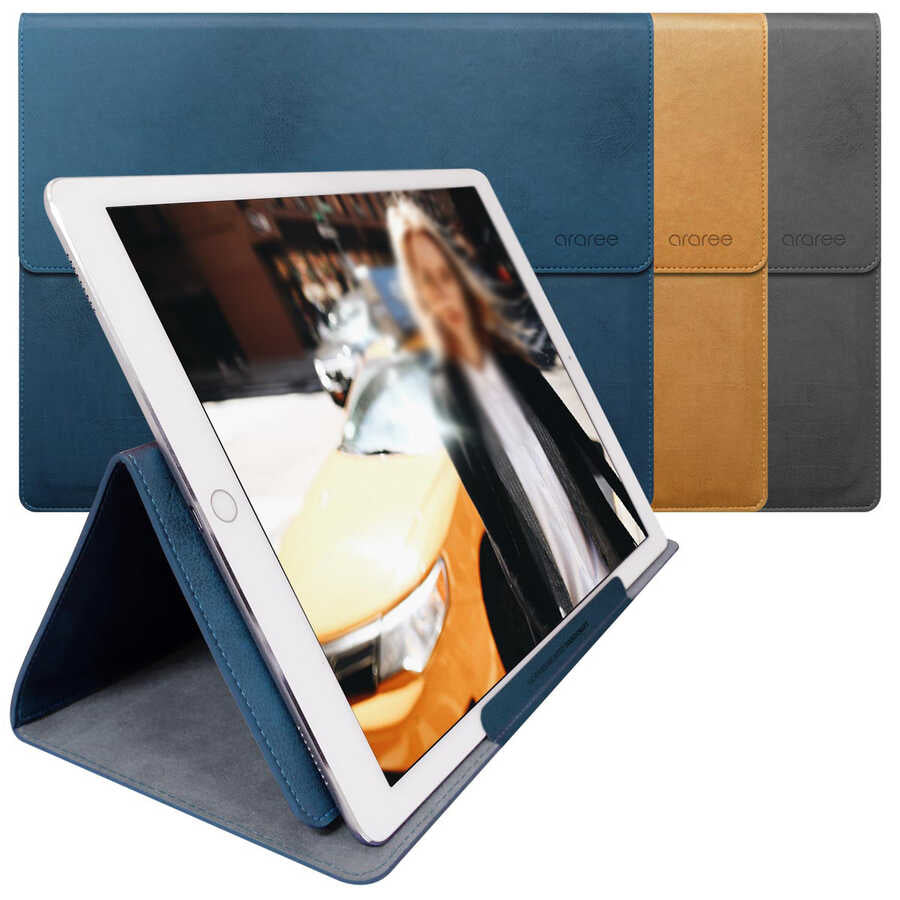 Araree 11 İnç Stand Clutch Universal Tablet Kılıf Gri