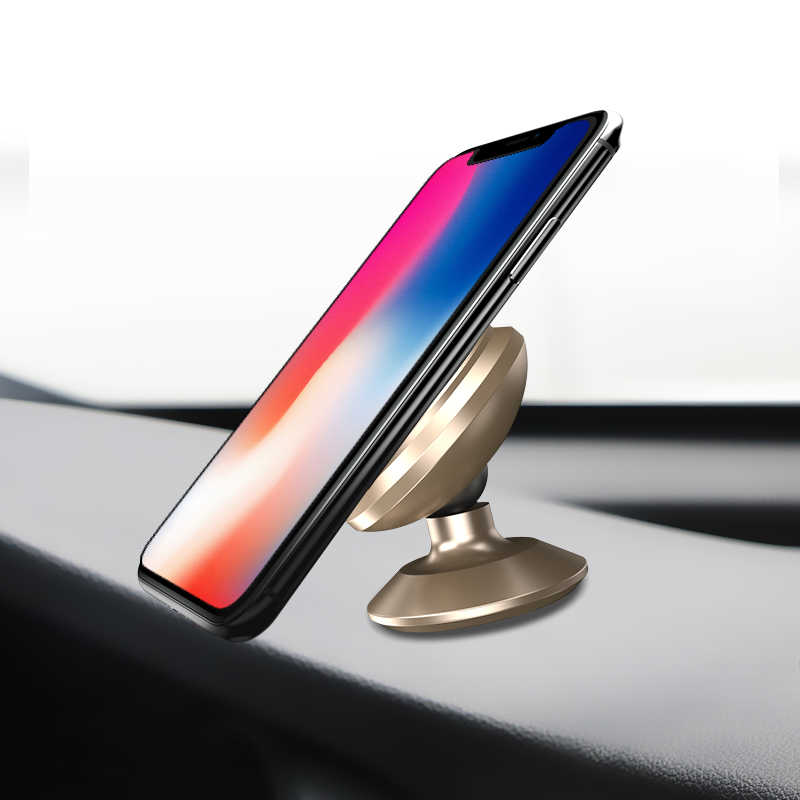 Benks H10 Magnetic Car Mount (Dash Board) Araç Telefon Tutucu Gold